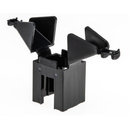 5 pcs - ITT Cannon TSTRECT Series Nylon D Sub Backshell, 6 Way, Strain Relief