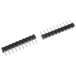 5 pcs - Preci-Dip Straight Surface Mount Pin Header, 10 Contact(s), 2.54mm Pitch, 1 Row(s), Unshrouded