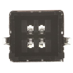 5 pcs - TE Connectivity Straight, Through Hole, Socket Type B 2.0 USB Connector