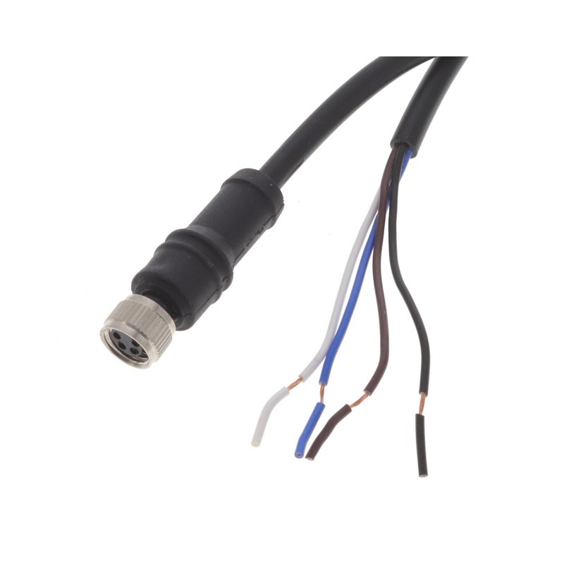 1 pcs : CBF08-S44N0-05BPVC - Cable Assembly 16.40' (5.00m)