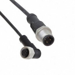 1 pcs : M12D04ML-12DFR-SBA05 - Cable Assembly 1.64' (500.00mm)