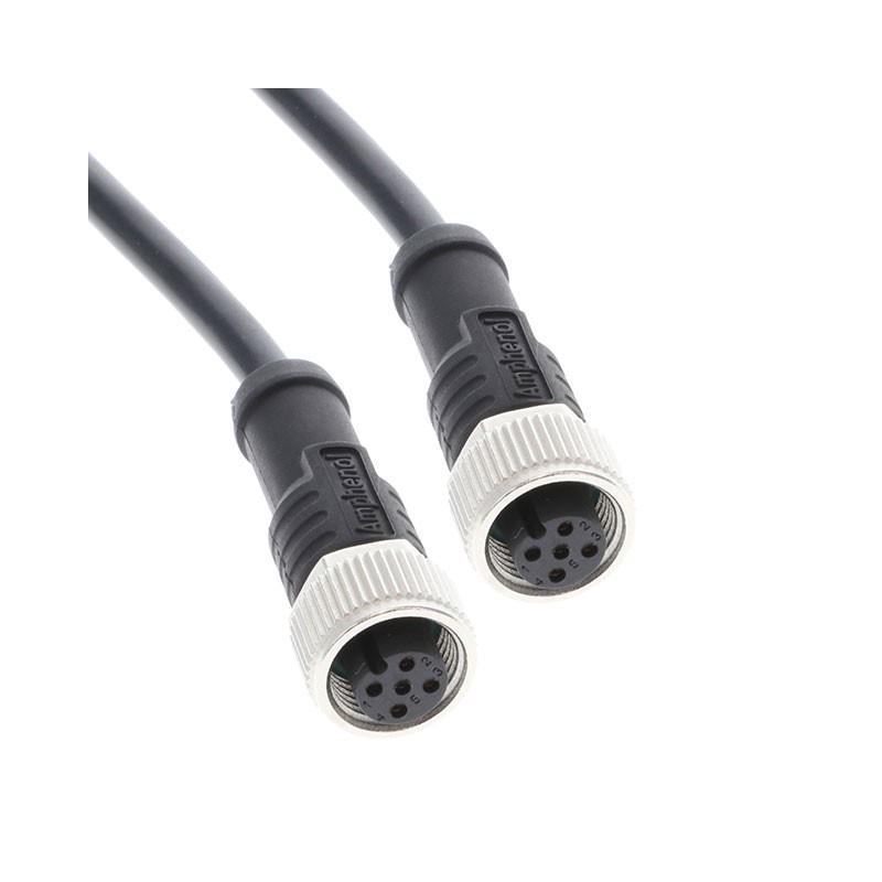 1 pcs : M12A05FL-12AFL-SD001 - Cable Assembly 3.28' (1.00m)