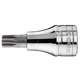 1 pcs - Facom 1/2 in Drive Bit Socket, XZN Spline Bit, M14, 60 mm Overall Length