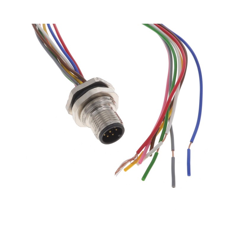 1 pcs : ALBKM12-RMBR8-P2 - Cable Assembly 0.66' (200.00mm)