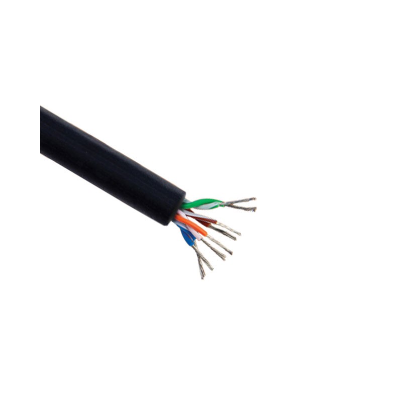 1 pcs : 74010 BK002 - CABLE CAT6 8COND 23AWG BLK 10'