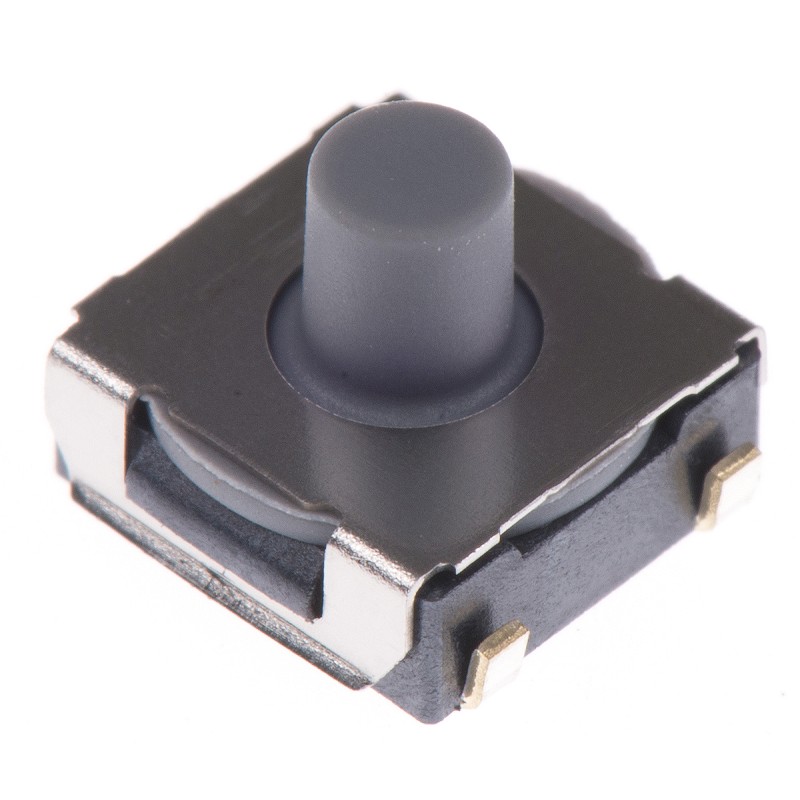 5 pcs - IP67 Blue Tactile Switch, SPST 50 mA @ 24 V dc 2.6мм Through Hole