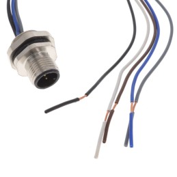 1 pcs : ALBKM12-FPBR5-P2 - Cable Assembly 0.66' (200.00mm)