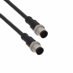 1 pcs : M12A12ML-12AML-SBA05 - Cable Assembly 1.64' (500.00mm)