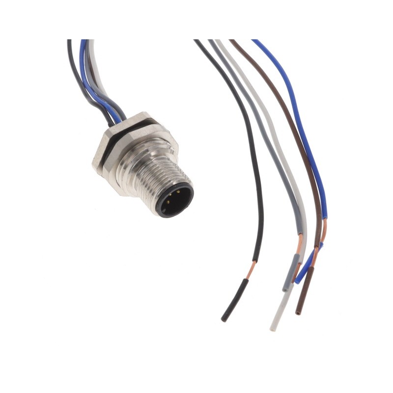 1 pcs : ALBKM12-RMBR5-P2 - Cable Assembly 0.66' (200.00mm)