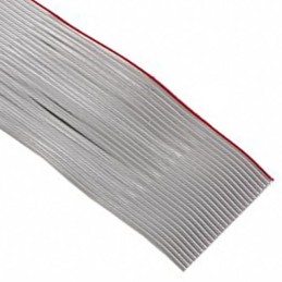 1 pcs : C3801/20 100 - CBL RIBN 20COND 0.05 GRAY 5'