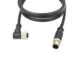 1 pcs : M12A04ML-12AFR-SB001 - Cable Assembly 3.28' (1.00m)