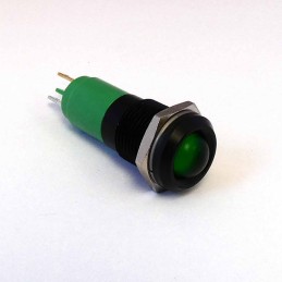 1 pcs - CML Innovative Technologies 192AX35X Series Green Panel Mount Indicator, 24V ac/dc, 14mm Mounting Hole Size, IP67