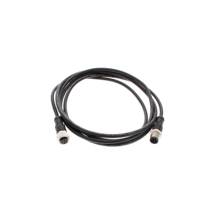 1 pcs : M12D04ML-12DFL-SD002 - Cable Assembly 6.56' (2.00m)