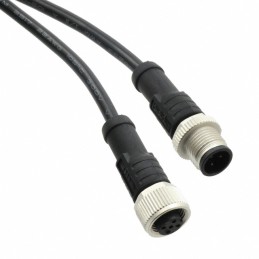 1 pcs : M12A04ML-12AFL-SD002 - Cable Assembly 6.56' (2.00m)