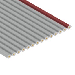 1 pcs : 3801/14 100 - CBL RIBN 14COND 0.05 GRAY 5'