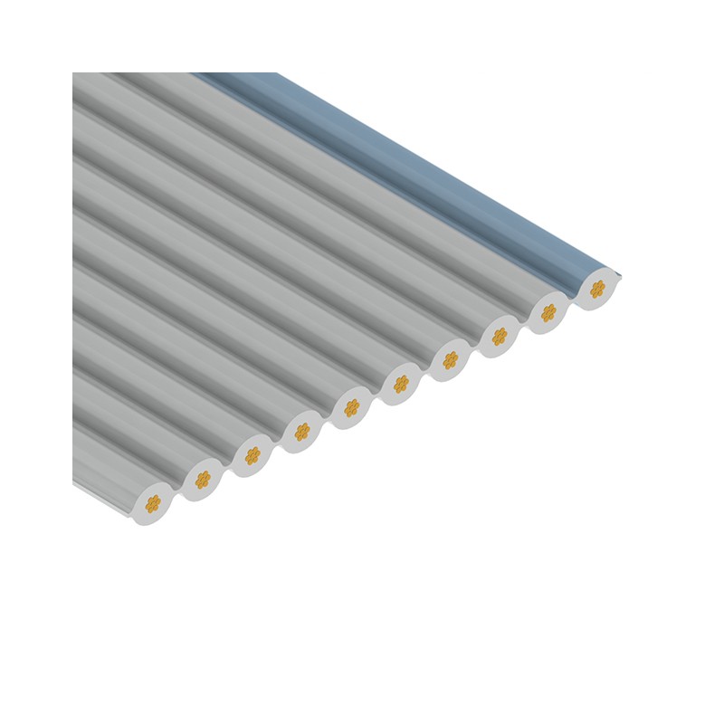 1 pcs : 3749/10 100 - CBL RIBN 10COND 0.025 GRAY 10'