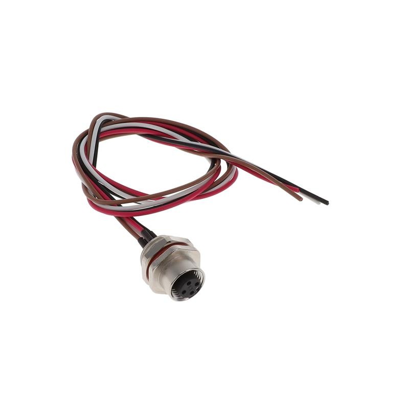 1 pcs : M12-04SRA2T0500 - Cable Assembly 1.64' (500.00mm)