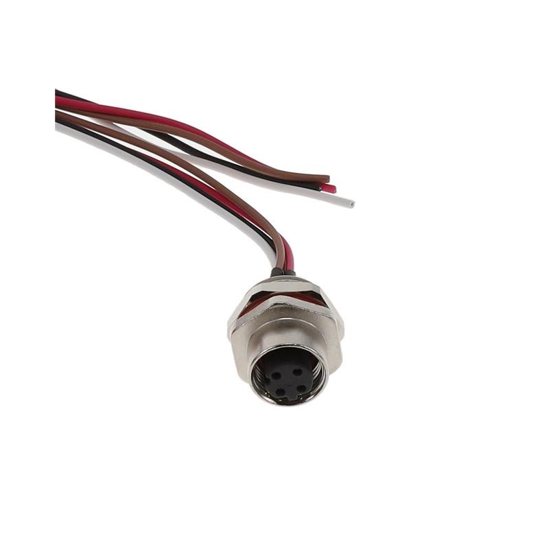 1 pcs : M12-04SRD2T0500 - Cable Assembly 1.64' (500.00mm)