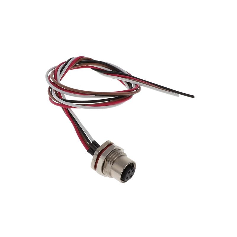 1 pcs : M12-04SFA2T0500 - Cable Assembly 1.64' (500.00mm)