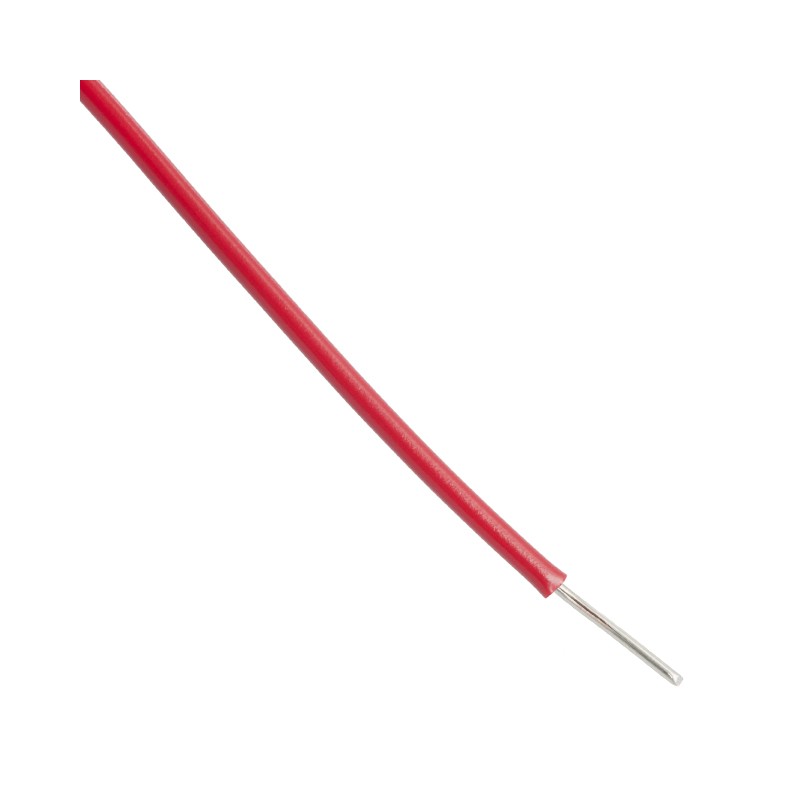 1 pcs : 3132-22-1-2000-004-1-TD - HOOK-UP SOLID 22AWG 300V RED 50'
