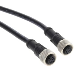 1 pcs : M12A12FL-12AFL-SBA05 - Cable Assembly 1.64' (500.00mm)