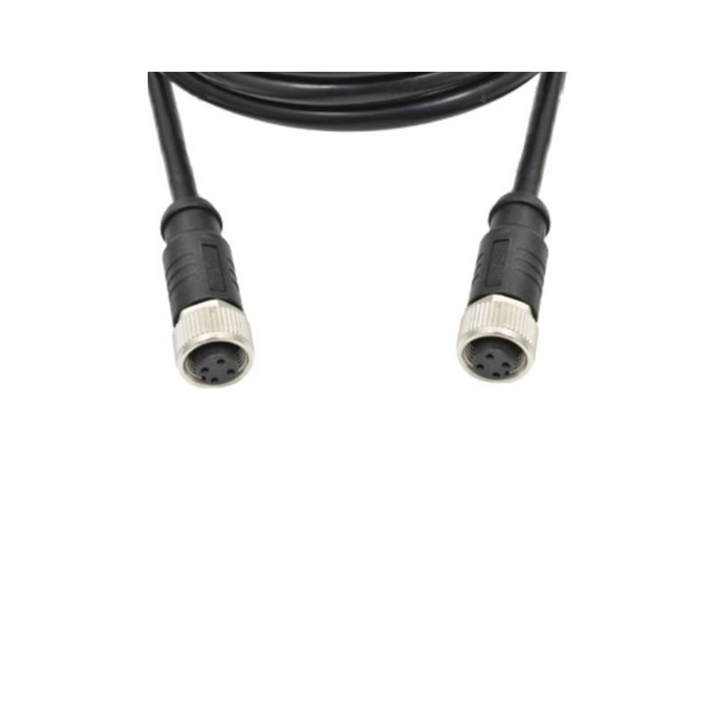 1 pcs : M12D04FL-12DFL-SB002 - Cable Assembly 6.56' (2.00m)