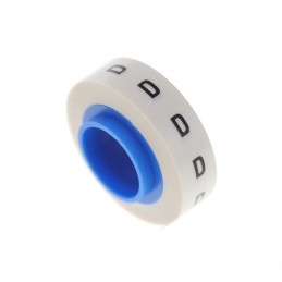 1 pcs : PMDR-D - WIRE MARKER TAPE WHITE