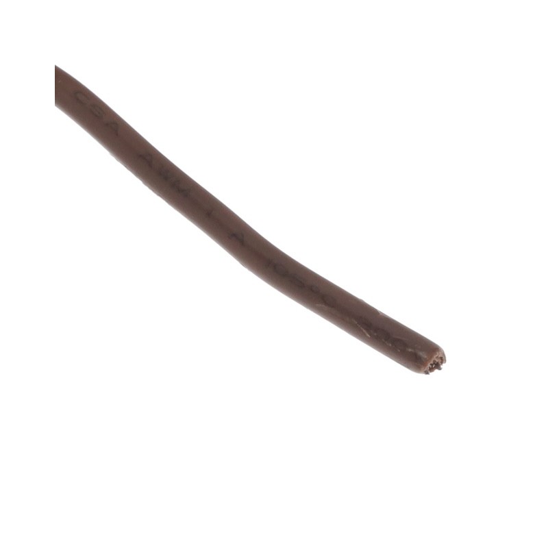 1 pcs : 1430-16-1-0500-006-1-TS - HOOK-UP STRND 16AWG 300V BRN 25'