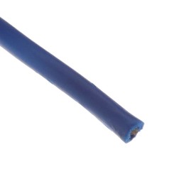 1 pcs : 1430-16-1-0500-005-1-TS - HOOK-UP STRND 16AWG 300V BLU 25'