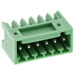 5 pcs - Phoenix Contact 2.5mm Pitch 6 Way Pluggable Terminal Block, Header, Through Hole, Solder Termination