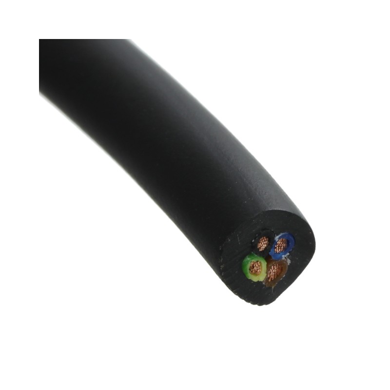 1 pcs : 1552200115 - CABLE 4COND 21AWG BLACK 5M