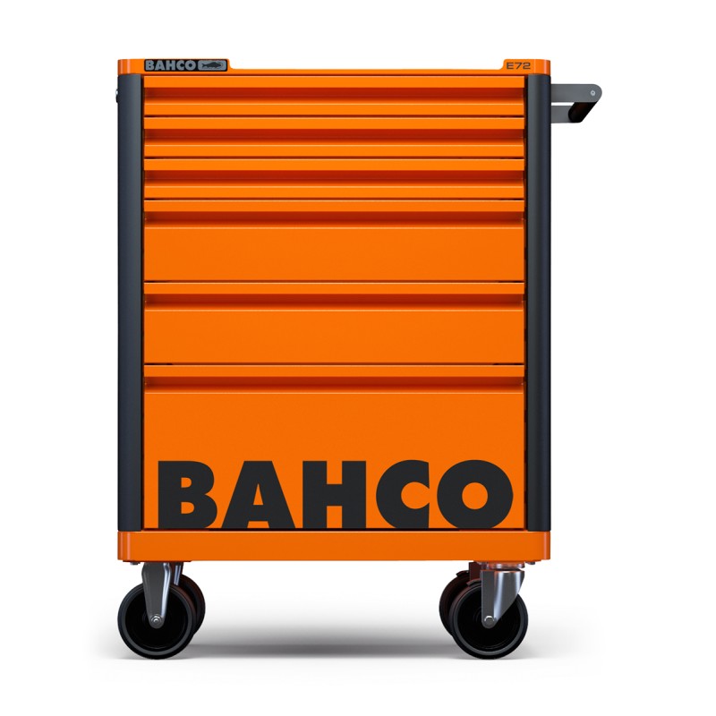 1 pcs - Bahco 6 drawer Solid Steel Wheeled Tool Chest, 965mm x 693mm x 510mm