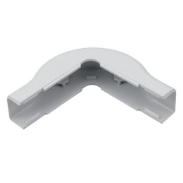 1 pcs : TSR1W-29-1 - 3/4' EXT CRNR CVR 1' BEND WHITE