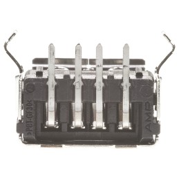 5 pcs - TE Connectivity Right Angle, Through Hole, Socket Type A 2.0 USB Connector