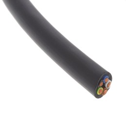 1 pcs : 1552400184 - CABLE 5COND 16AWG BLACK 1M