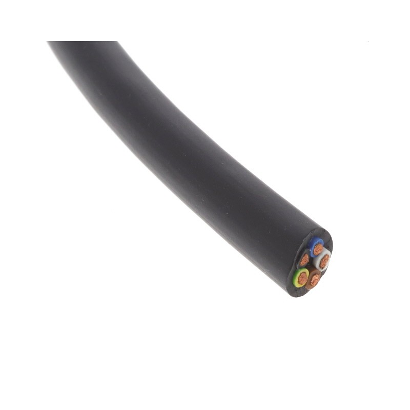 1 pcs : 1552400184 - CABLE 5COND 16AWG BLACK 1M