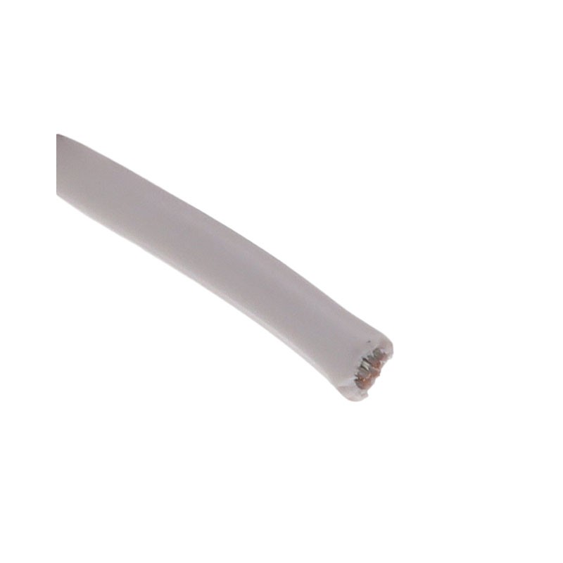 1 pcs : 1430-16-1-0500-002-1-TS - HOOK-UP STRND 16AWG 300V WHT 25'