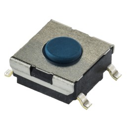 5 pcs - IP00 Tactile Switch, SPST 50 mA @ 24 V dc 0.5mm Through Hole