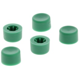 5 pcs - APEM Green Push Button Cap for Use with Apem 9600 Series (Sub-Miniature Panel Mount Switch)