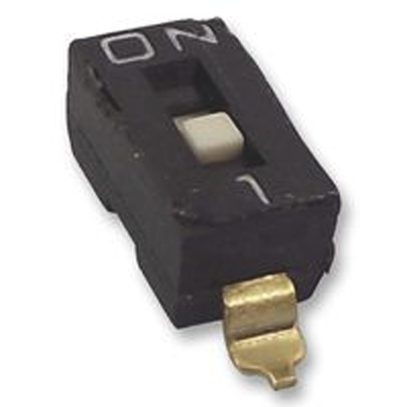5 pcs - Omron 1 Way Through Hole DIP Switch SPST