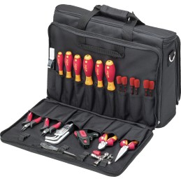1 pcs - Wiha 30 Piece Electricians Tool Kit with Bag, VDE Approved