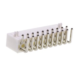 5 pcs - Molex Mini-Fit Jr. Series Right Angle Through Hole PCB Header, 20 Contact(s), 4.2mm Pitch, 2 Row(s), Shrouded