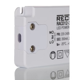 1 pcs - Recom LED Driver, 2 - 37V dc Output, 13W Output, 350mA Output, Constant Current