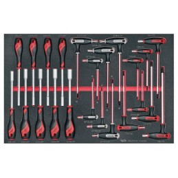 1 pcs - Teng Tools Hex Nut Driver, 570 mm Overall