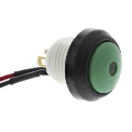 1 pcs - ITW Switches 48 Series Illuminated Push Button Switch, Momentary, Panel Mount, 13.6mm Cutout, SPST, Red LED, 48V dc,