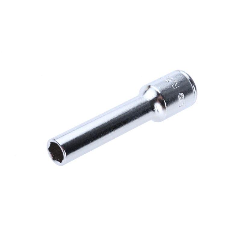 1 pcs - Facom 1/4 in Drive 5.5mm Deep Socket, 6 point, 50.5 mm Overall Length