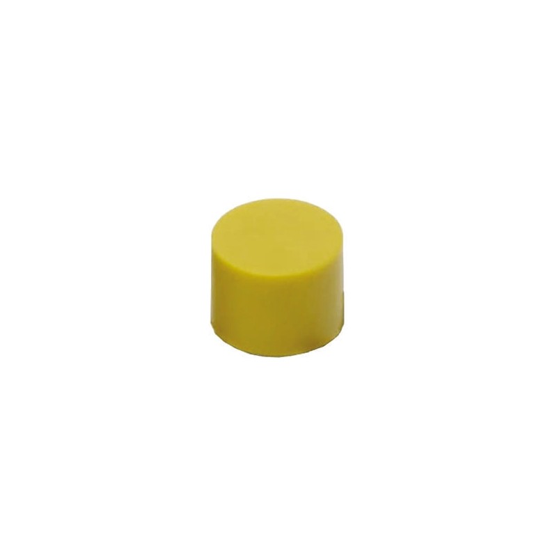 5 pcs - Omron Yellow Tactile Switch Cap for Series B3F-4000, Series B3F-5000, Series B3W-4000, B32-1630