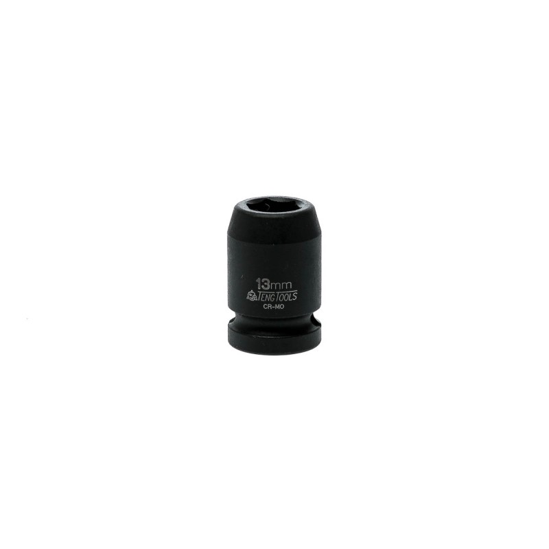 1 pcs - Teng Tools 13mm, 1/2 in Drive Impact Socket Hexagon, 25 mm length