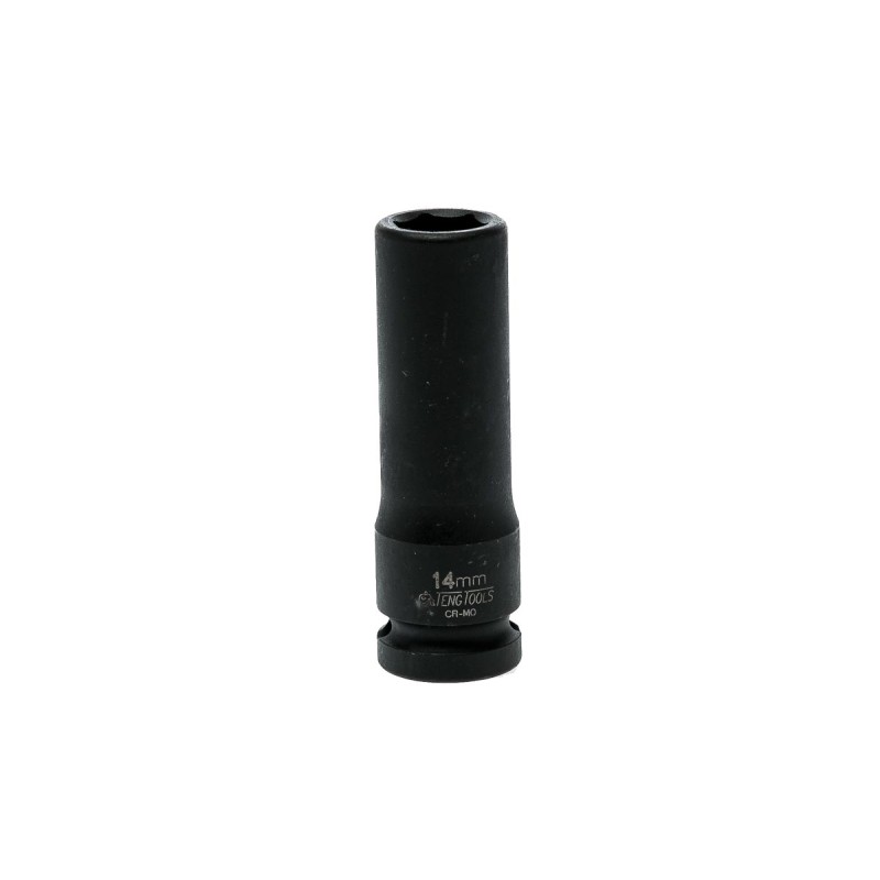 1 pcs - Teng Tools 14mm, 1/2 in Drive Impact Socket Hexagon, 22.5 mm length