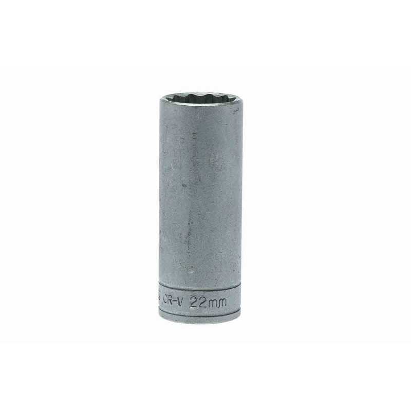 1 pcs - Teng Tools 1/2 in Drive 22mm Deep Socket, 12 point, 79 mm Overall Length